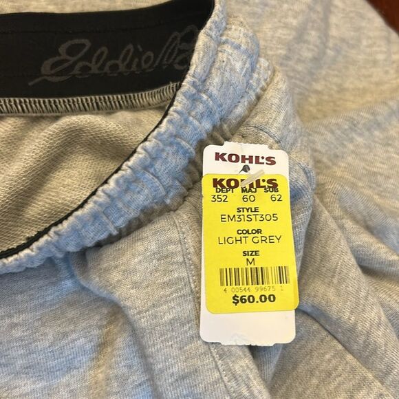 Eddie Bauer Light Gray Lounge Pants Size M New - Picture 8 of 10